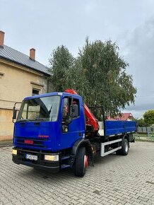 Iveco Eurocargo valník+hydraulická ruka