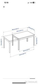 Rozkladací stol EKEDALEN