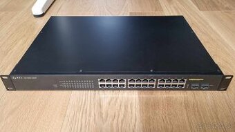 Switch ZyXEL GS1900-24HP Smart, 24x GLAN s PoE, 2x SFP, 170W