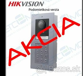 AKCIA - Modulárny set videovrátnika Hikvision s klávesnicou