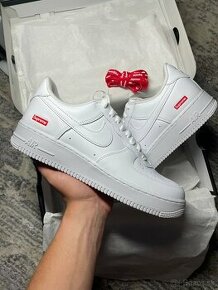 Air Force 1  Supreme white (biele) 44