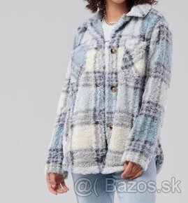 HOLLISTER - Teddy Sherpa Cardigan / Kabátik (XS/S)