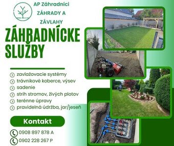 Záhradnícke služby