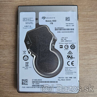 Pevny disk 2.5" Seagate Mobile 1TB