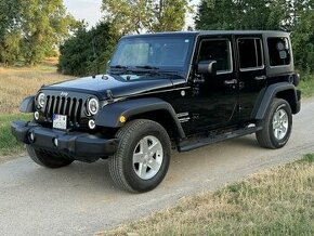 Jeep Wrangler Unlimited Sport 3.6 V6, 147.200km, odpočet DPH