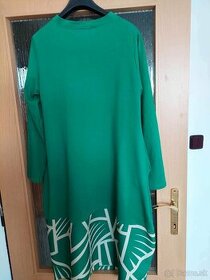 Zelené upletové šaty 40-42