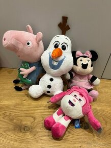 Olaf, minnie mause, super wings, pepa pig- jorge