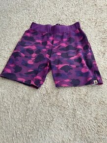 Bape Purple Camo Shorts (kraťasy)