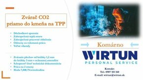 Zvárač CO2 priamo do kmeňa