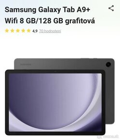 Tablet samsung galaky tab A9+