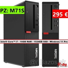 PC - Intel® Core™ i7 - 32GB RAM - 1.5TB SSD - W11 Pro(@rtep)