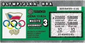 OLYMPIJSKÁ HRA (začaté: 14.9.1990) - 1