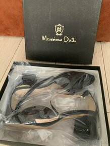 Dámske kožené sandále Massimo Dutti - 1