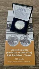 10€ Spustenie parnej prevádzky na žel. trati BA-TT - proof