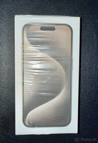 Úplne nový iPhone 15 Pro 512GB prírodný titán (alza.sk)