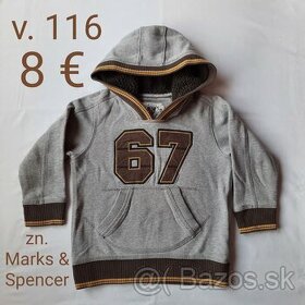 MIKINA (v. 116) zn. Marks&Spencer - 8 €