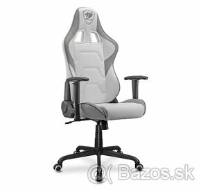 Kancelárska stolička/Cougar ARMOR Elite White/Herná stolička