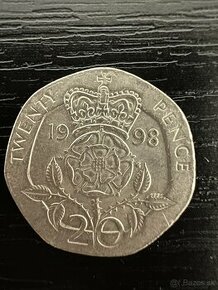 20 Pence 0.20GBP II. Elizabeth 1998