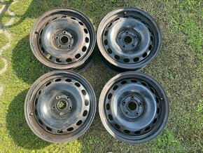 Predám plechové disky 5x112 R16 originál Audi A4 B6 a B7 - 1