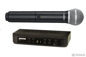 Bezdrôtový prijímač Shure BLX4-S8 + mikrofon PG 58