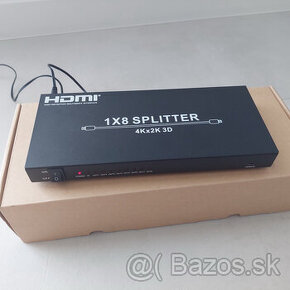 Predám HDMI splitter (rozbočovač) PremiumCord KHSPLIT8