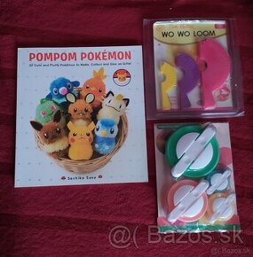 Kniha Pompom Pokémon + načinie