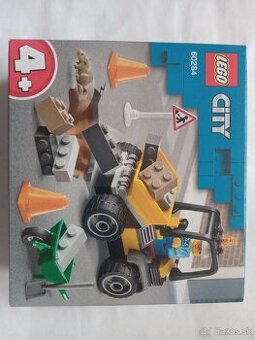 LEGO CITY 60284 NOVÉ - Nákladiak cestárov