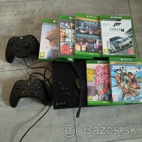 Predám Xbox one+7 hier