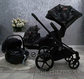 CYBEX by JØ DITTE PRIAM Platinum BW7 VOGUE Matt Black