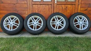 16" Elektrony 5x114,3 a zimné pneu 205/60 r16