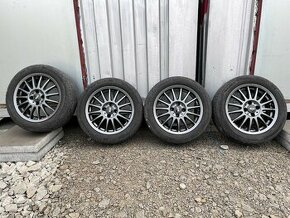 Peugeot Citroen hlinikove disky + pneu leto 195/55 R16 - 1