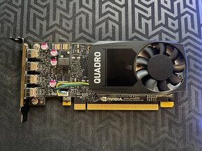 nVidia Quadro P1000 4GB / - GDDR5 - Low Profile SFF