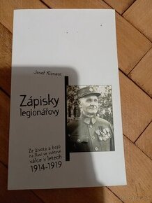 Josef Kliment : Zápisky legionářovy