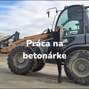 Hľadám prácu na betonárke