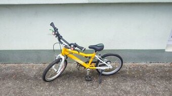 Predám detský bicykel WOOM 3 (16") – žltý + DARČEKY 🚲💛