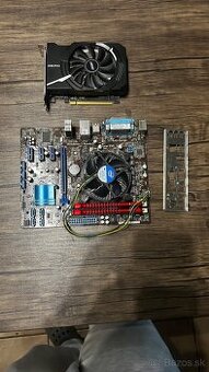 Predám grafickú kartu RX560 a základnú dosku - 1