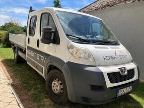 Peugeot Boxer 2.2HDI - Valník/Dvojkabína