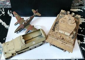Vojenské Modely Tank Pásové Vozidlo Lietadlo