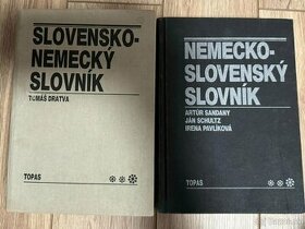 Slovníky Nemecko - Slovenský a Anglicko Slovenský - 1