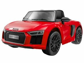 NOVÉ Detské elektrické autíčko AUDI R8 SPYDER červené