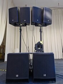 LD SYSTEMS DAVE 18 G 4zostavy ,4x subwoofer,8xsatelit