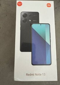 Predám úplne novy Xiaomi Redmi Note 13 Black