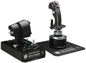 Thrustmaster HOTAS Warthog + Saitek rudder pedals zadarmo