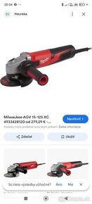 Milwaukee AGV 15-125 XC