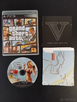 Hra pre PS3 - Grand Theft Auto V (s plagátom)