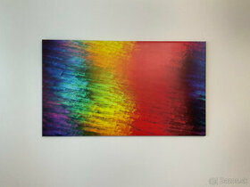 Farebná dúha - abstraktný obraz - 1