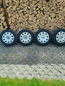 Vw Plechače+pneu 195/65R15  5×112 - 1