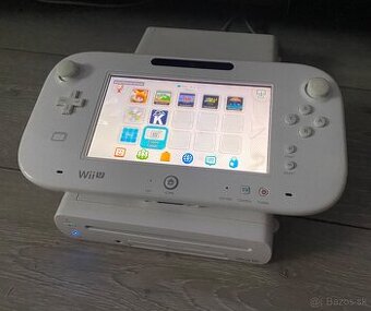 Nintendo WiiU biele 8GB+64GB SD karta