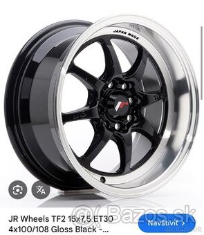 4x100/108 R15 japan racing tr2