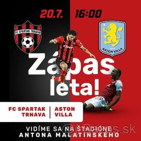 .# TOP sector B7 - FC Spartak Trnava - Aston Villa